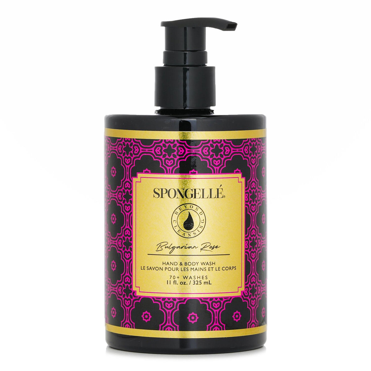 Spongelle - Hand & Body Wash - Bulgarian Rose  - 325ml/11oz