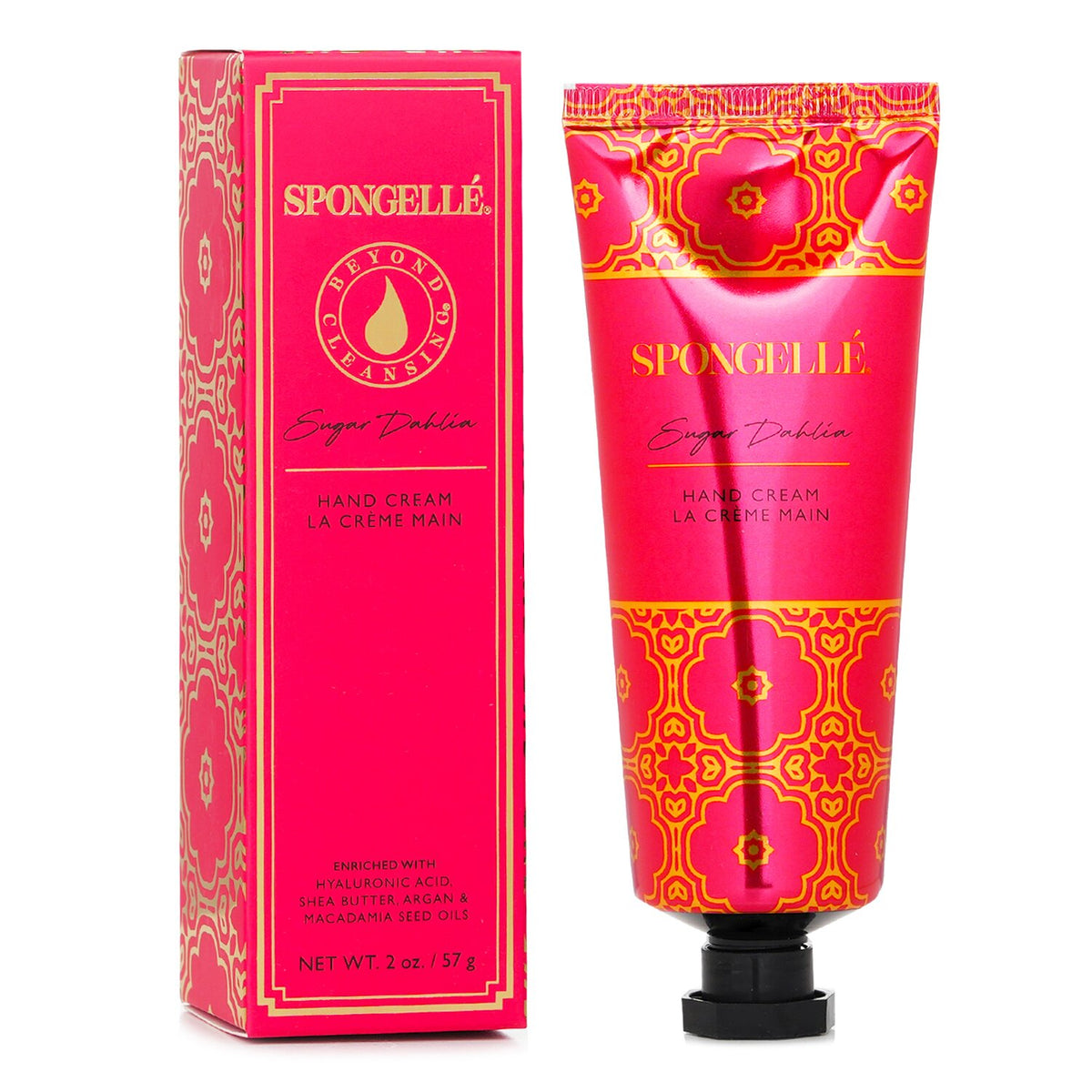 Spongelle - Hand Cream - Sugar Dahlia  - 57g/2oz