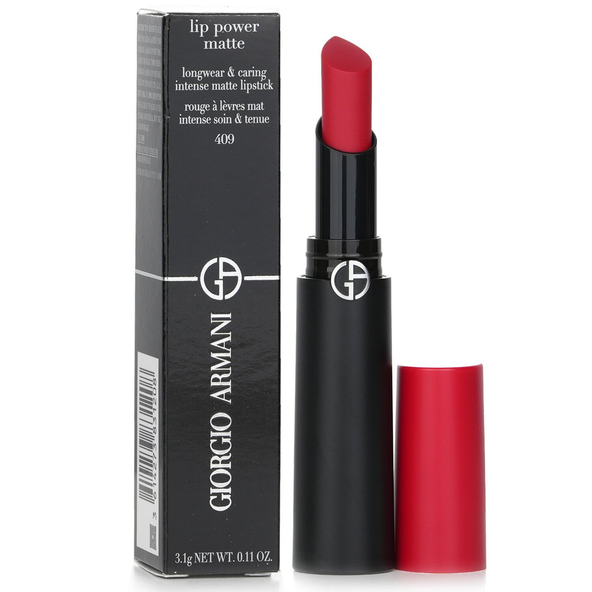 Giorgio Armani - Lip Power Matte Longwear & Caring Intense Matte Lipstick - # 40