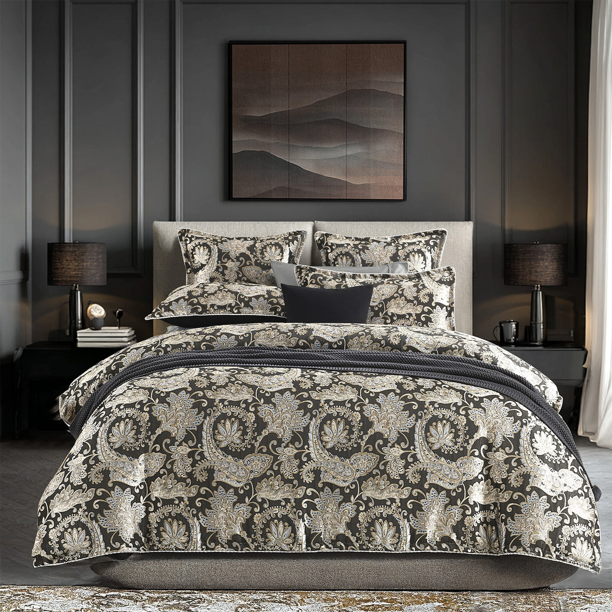 Renee Taylor Regalia Collection Arabella Quilt Cover Set King