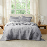 Renee Taylor Blake Velvet Euro P/Case Silver Line