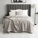 Renee Taylor Australian 400 GSM Merino Wool Blanket Super King Sand