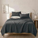Renee Taylor Washed Linen Cotton Sheet Set King Magnet