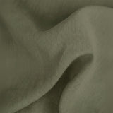 Renee Taylor Washed Linen Cotton Sheet Set Queen Leaf