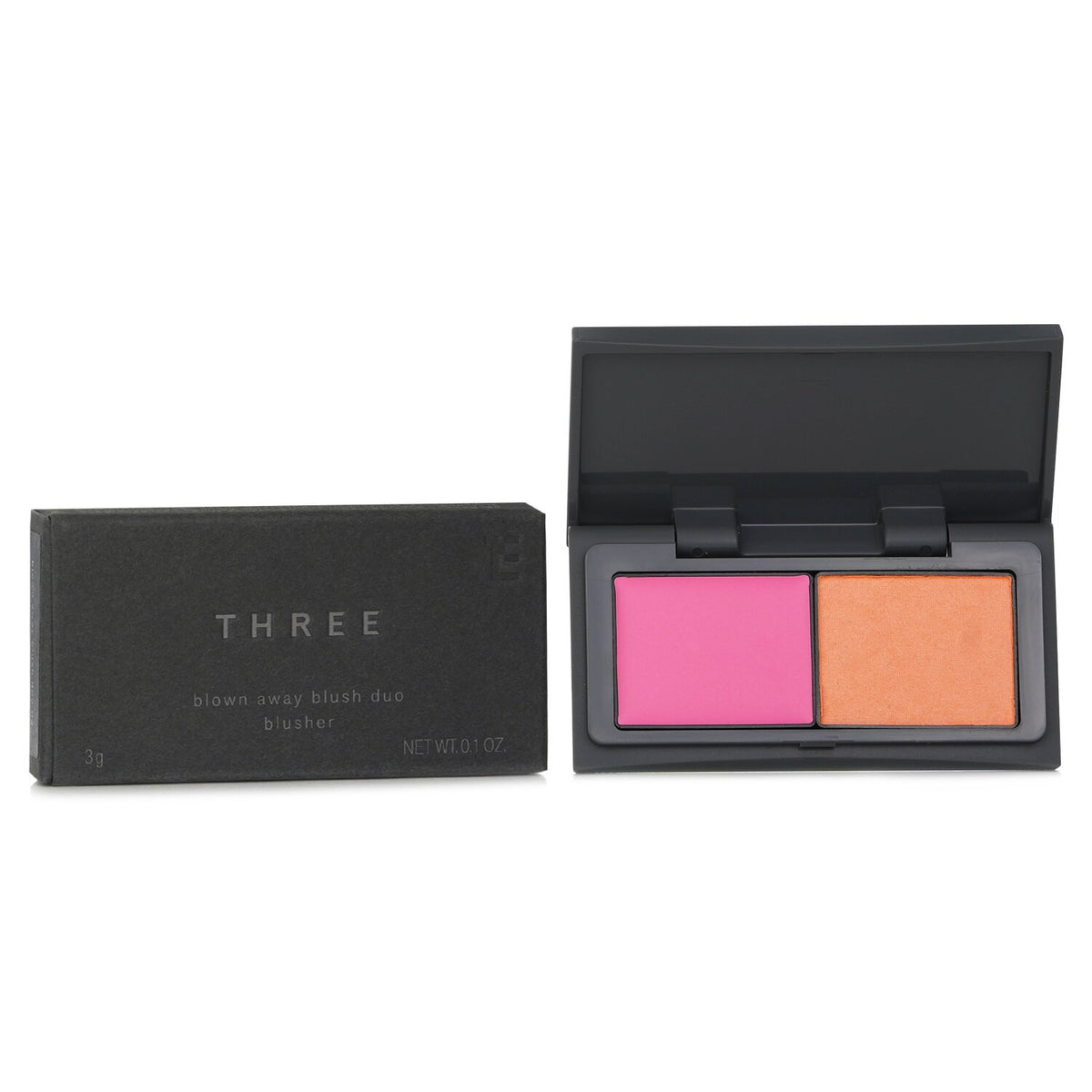 THREE - Blown Away Blush Duo - # 03 Roam Free  - 3g/0.01oz
