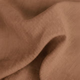 Renee Taylor Washed Linen Cotton Sheet Set King Terracotta