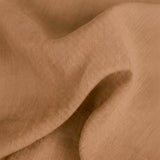 Renee Taylor Washed Linen Cotton Quilt Cover Set Queen Terracotta