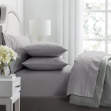 Renee Taylor 1000 Thread Count Egyptian Cotton Sheet Set Mega Queen Ash