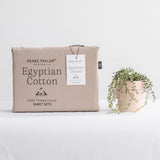 Renee Taylor 1000 Thread Count Egyptian Cotton Sheet Set King Sand