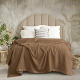 Renee Taylor Australian 400 GSM Merino Wool Blanket Super King Wood
