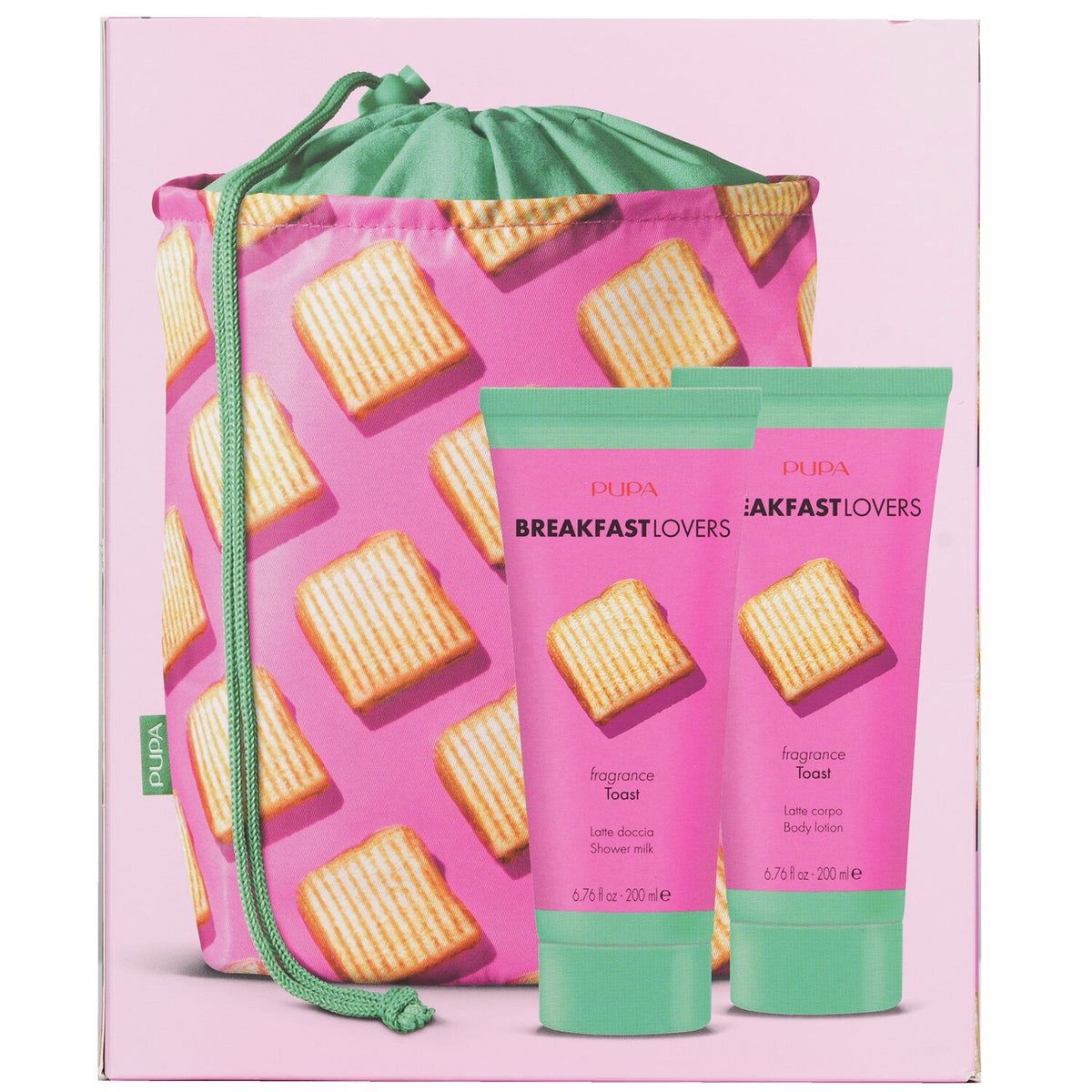 Pupa - Breakfast Lovers Kit 1 Toast:  - 2pcs+1bag