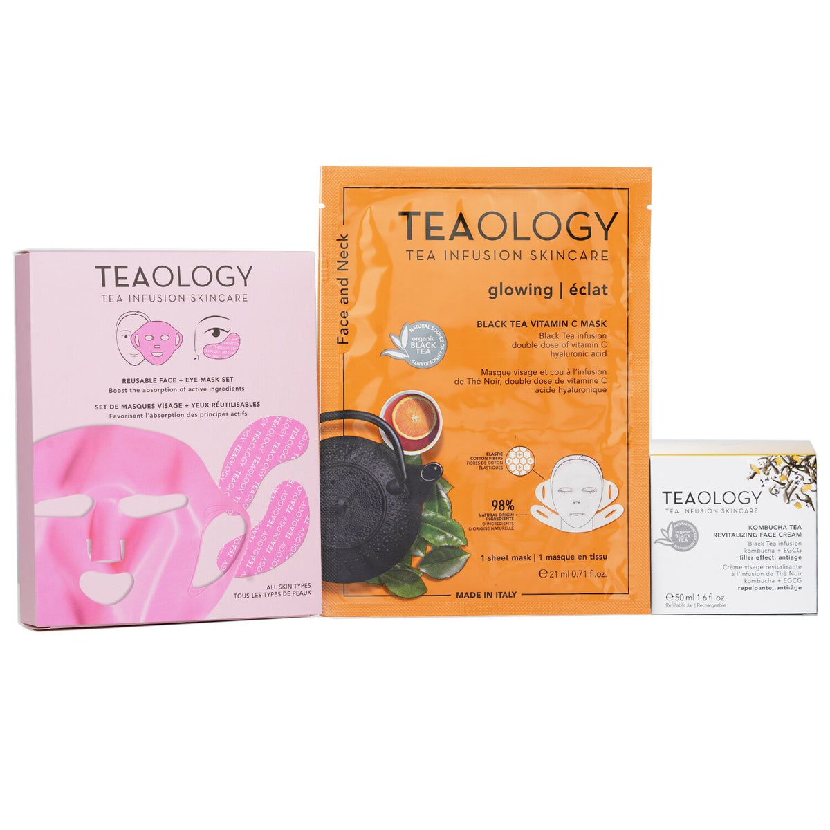 Teaology - Kombucha Revitalizing Forever Beauty Ritual Set  - 3pcs