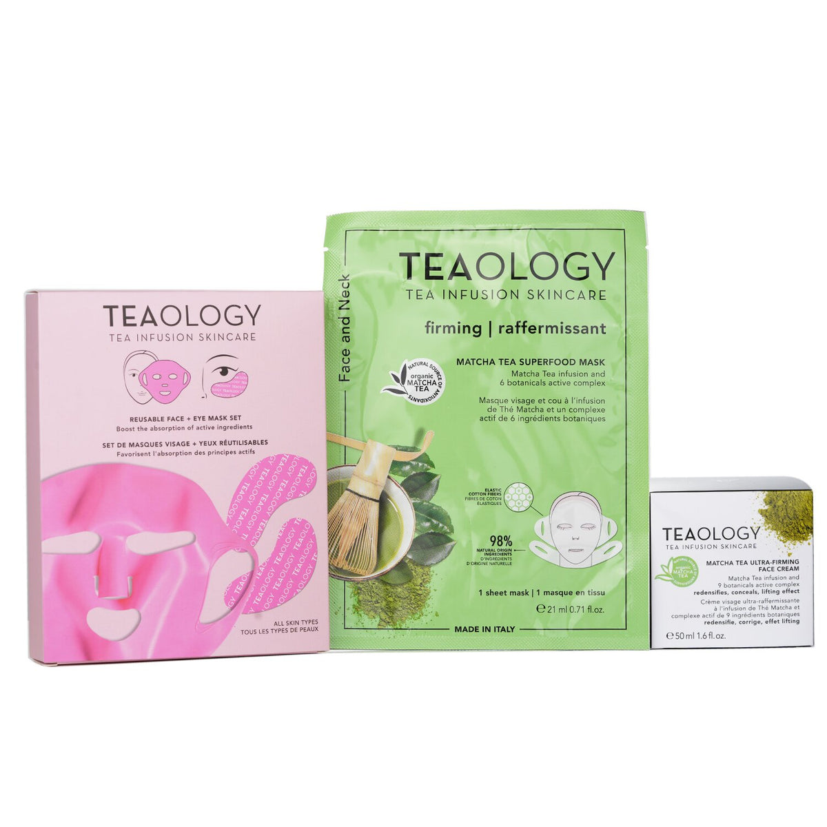 Teaology - Matcha Tea Firming Forever Beauty Ritual Set  - 3pcs
