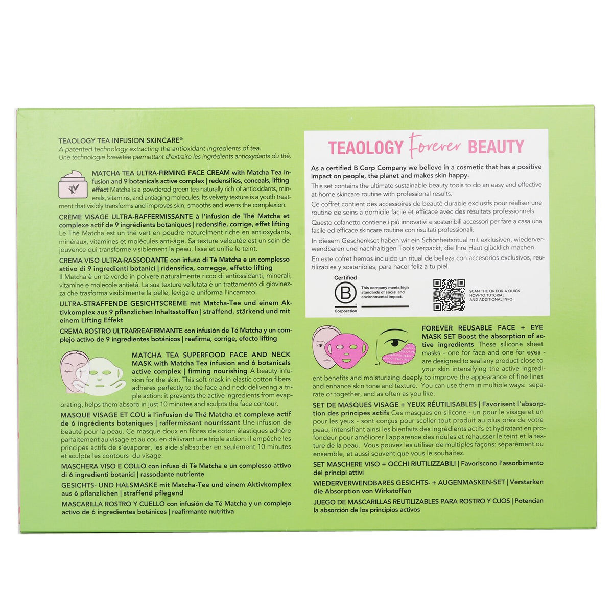 Teaology - Matcha Tea Firming Forever Beauty Ritual Set  - 3pcs