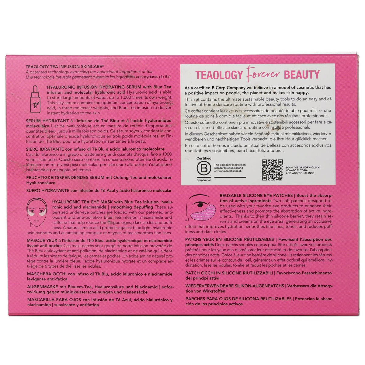 Teaology - Hyaluronic Infusion Forever Beauty Ritual Set:  - 3pcs