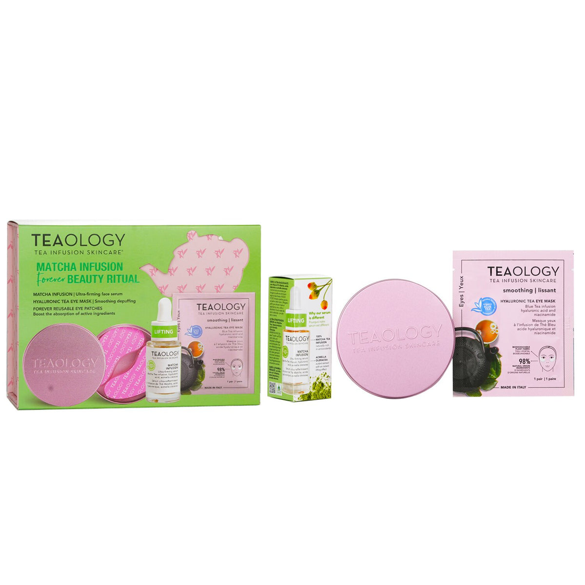 Teaology - Matcha Infusion Forever Beauty Ritual Set:  - 3pcs