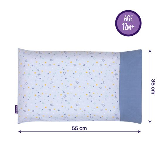 Clevafoam Toddler Pillow Case - Blue - ClevaMama