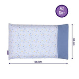 Clevafoam Toddler Pillow Case - Blue - ClevaMama