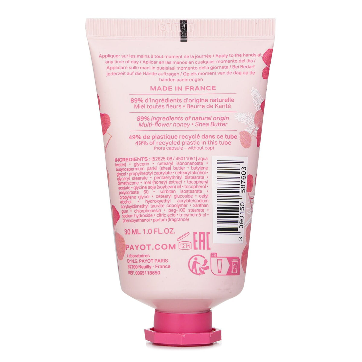 Payot - Rituel Douceur Velvety Nourishing Hand Cream  - 30ml/1oz
