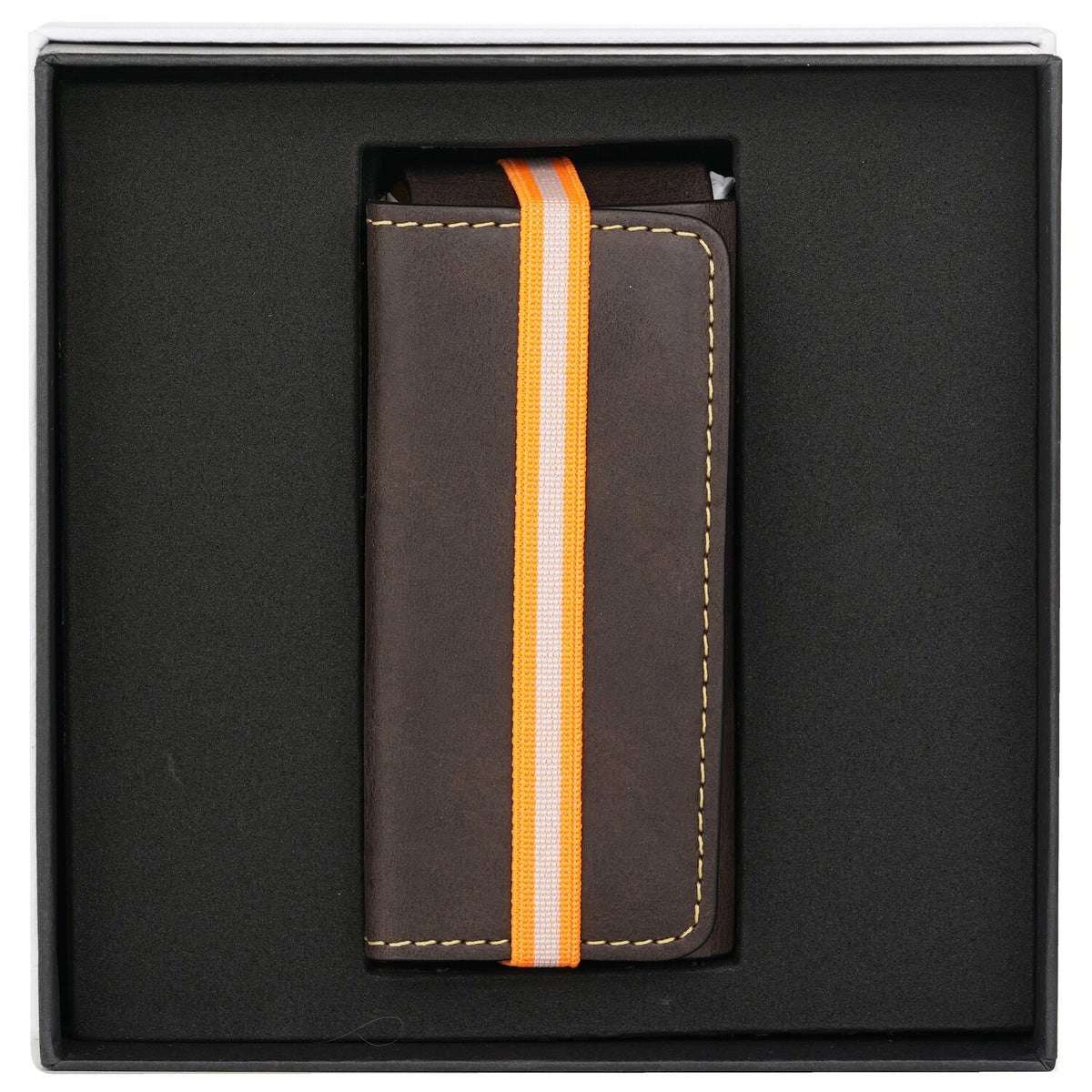 Eight & Bob - Fragrance Leather Case - # Chocolate Brown (For 30ml)  - 1pc