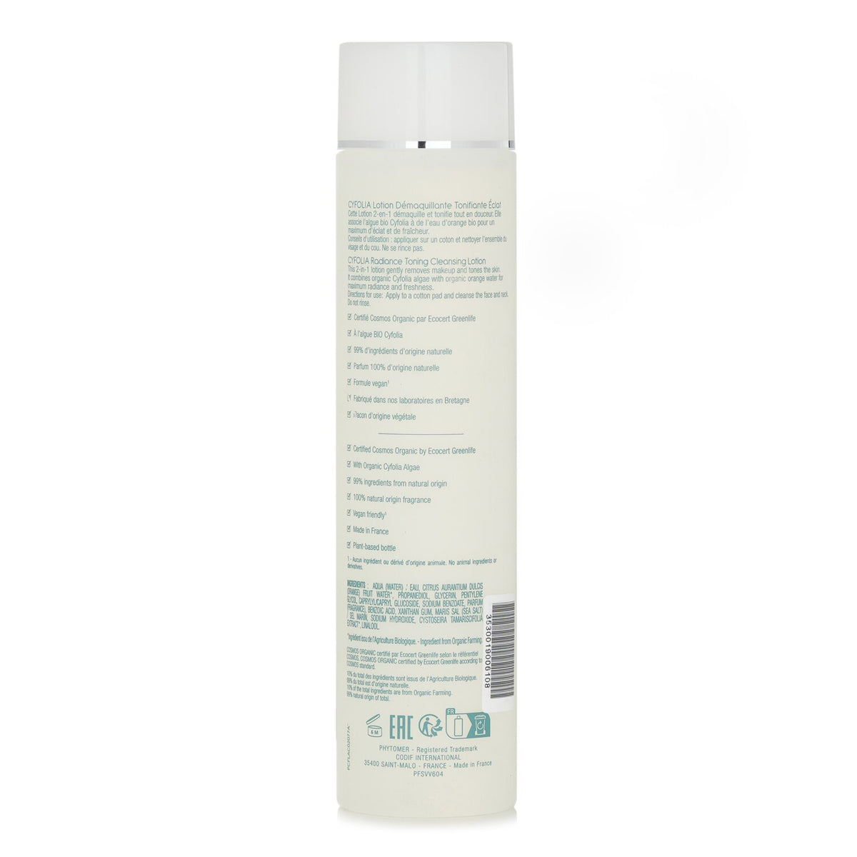 Phytomer - Cyfolia Radiance Cleansing Lotion  - 250ml/8.4oz