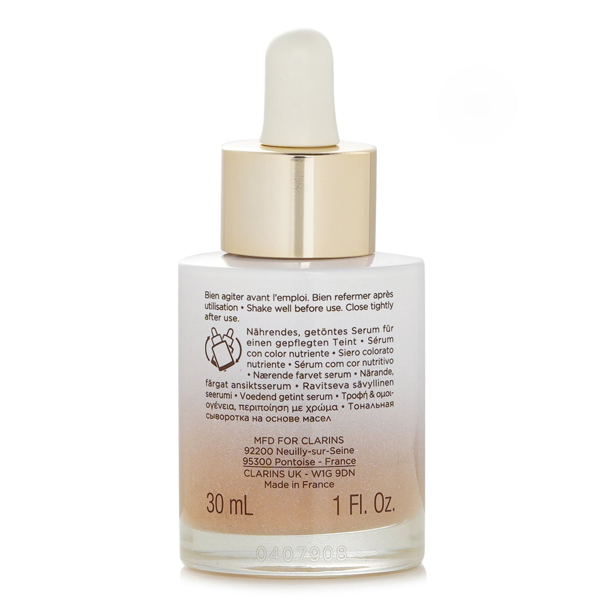 Clarins Tinted Oleo Serum Healthy Glow & Nourishing Tint Liquid Foundation 3