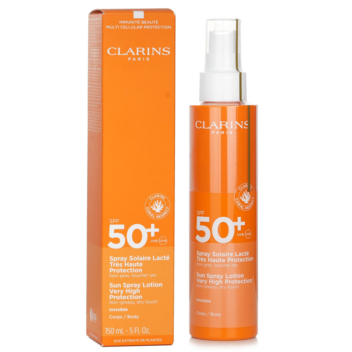 Clarins - Sun Spray Body Lotion Very High Protection SPF 50  - 150ml/5oz