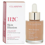 Clarins - Skin Illusion Natural Hydrating Foundation SPF 15 - # 112 Amber  - 30m