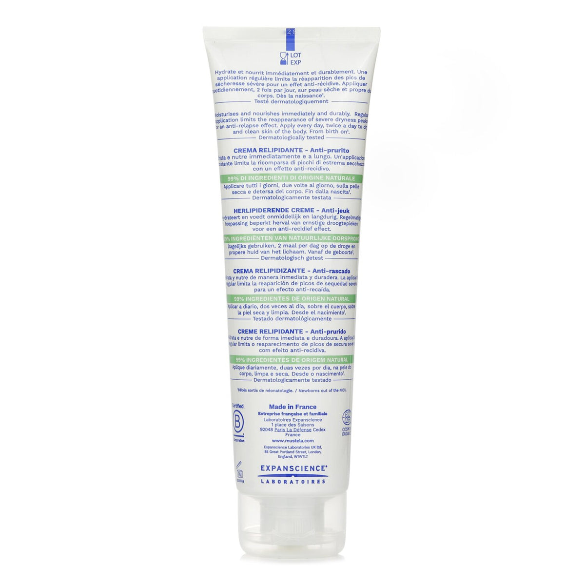 Mustela - Stelatopia+ Lipid Replenishing Cream  - 150ml