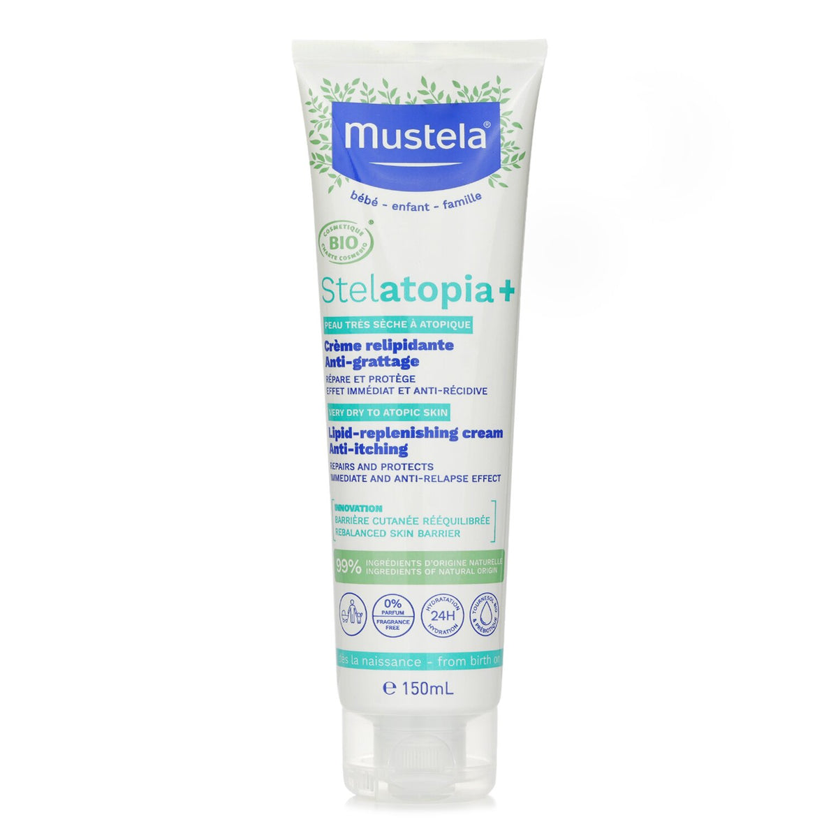 Mustela - Stelatopia+ Lipid Replenishing Cream  - 150ml