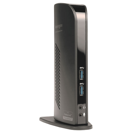 Kensington SD3500 USB 3.0 Docking Station with 6 connections for ultrabooks, HDMI support, and enhanced audio quality.