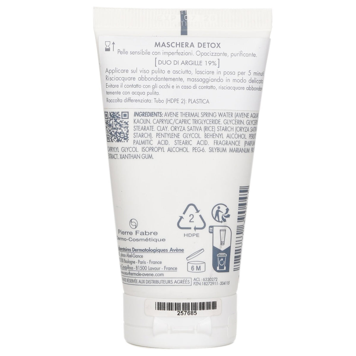 Avene Cleanance Detox Mask 50ml