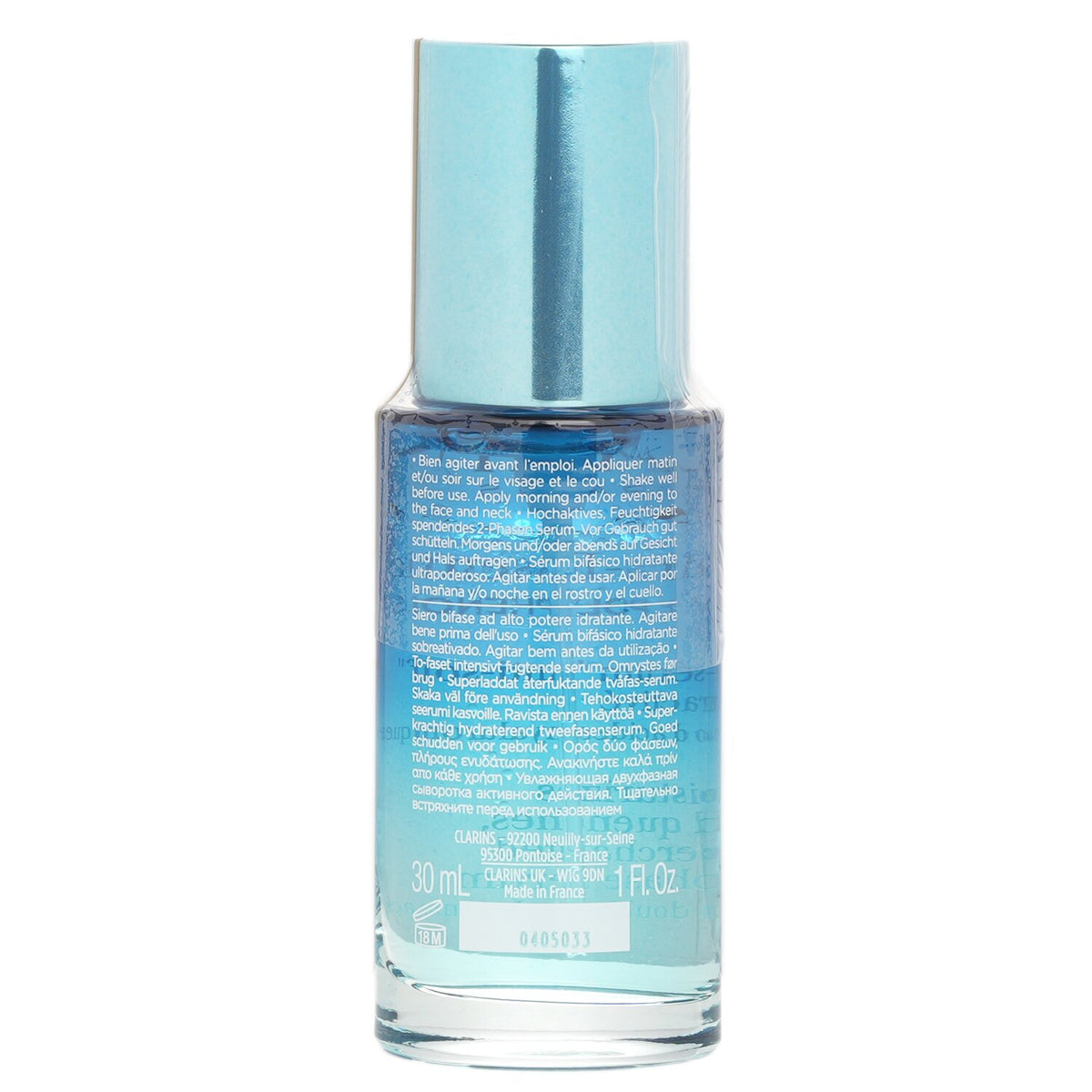 Clarins Hydra Essentiel Moisturizes And Quenches, SuperCharged Bi Phase Serum 30