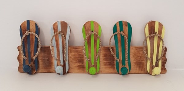 JANDLES 5 HOOKS MULTI COLOUR