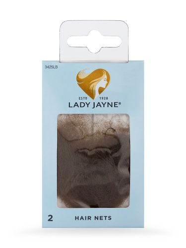 Lady Jayne  - Light Brown Hair Nets - 2 Pk