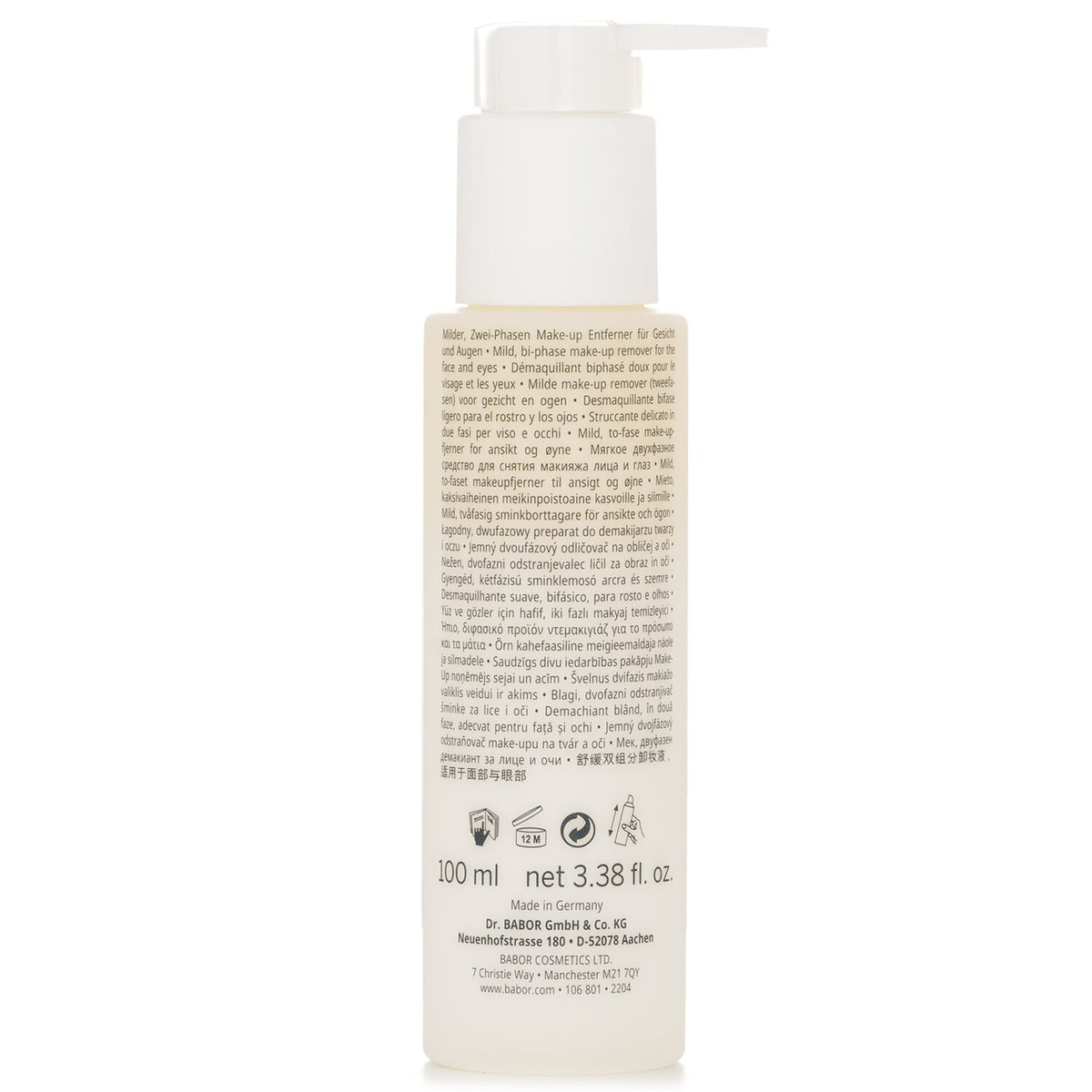 Babor Eye & Heavy Make Up Remover 100ml