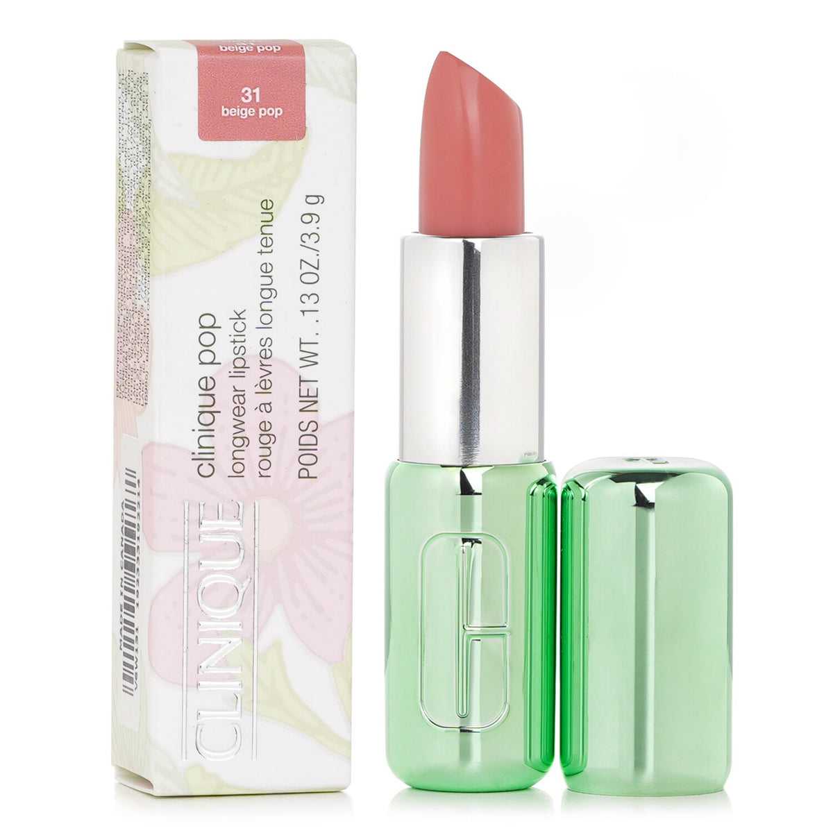 Clinique Pop Longwear Lipstick SatinÂ - # 31 Beige Pop 3.9g/0.13oz