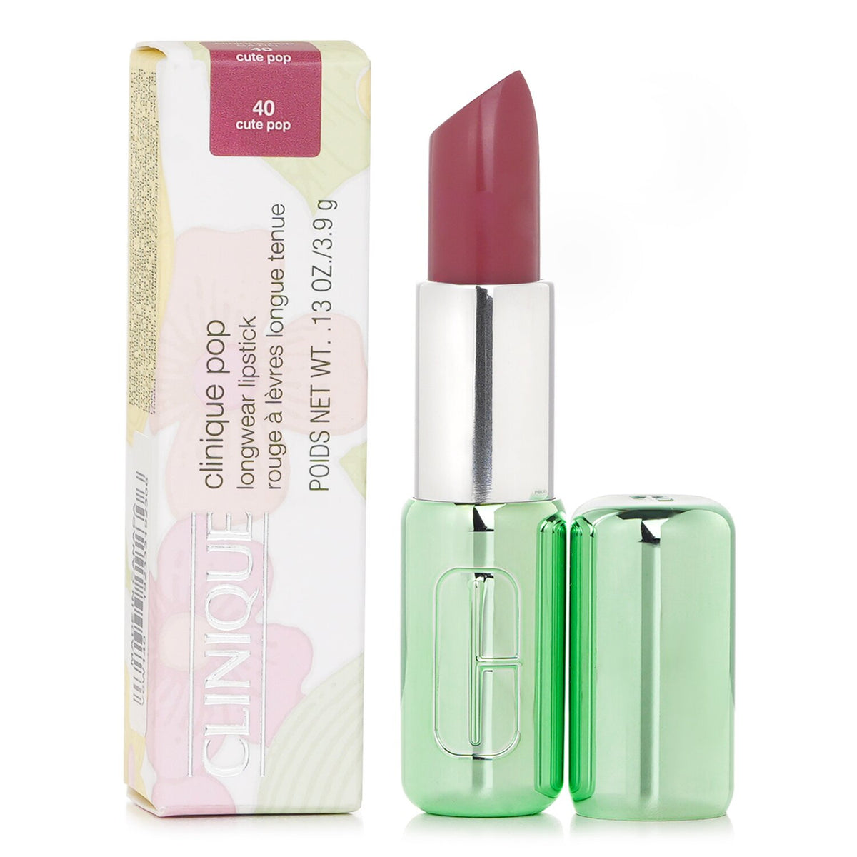 Clinique Pop Longwear Lipstick SatinÂ - # 40 Cute Pop 3.9g/0.13oz