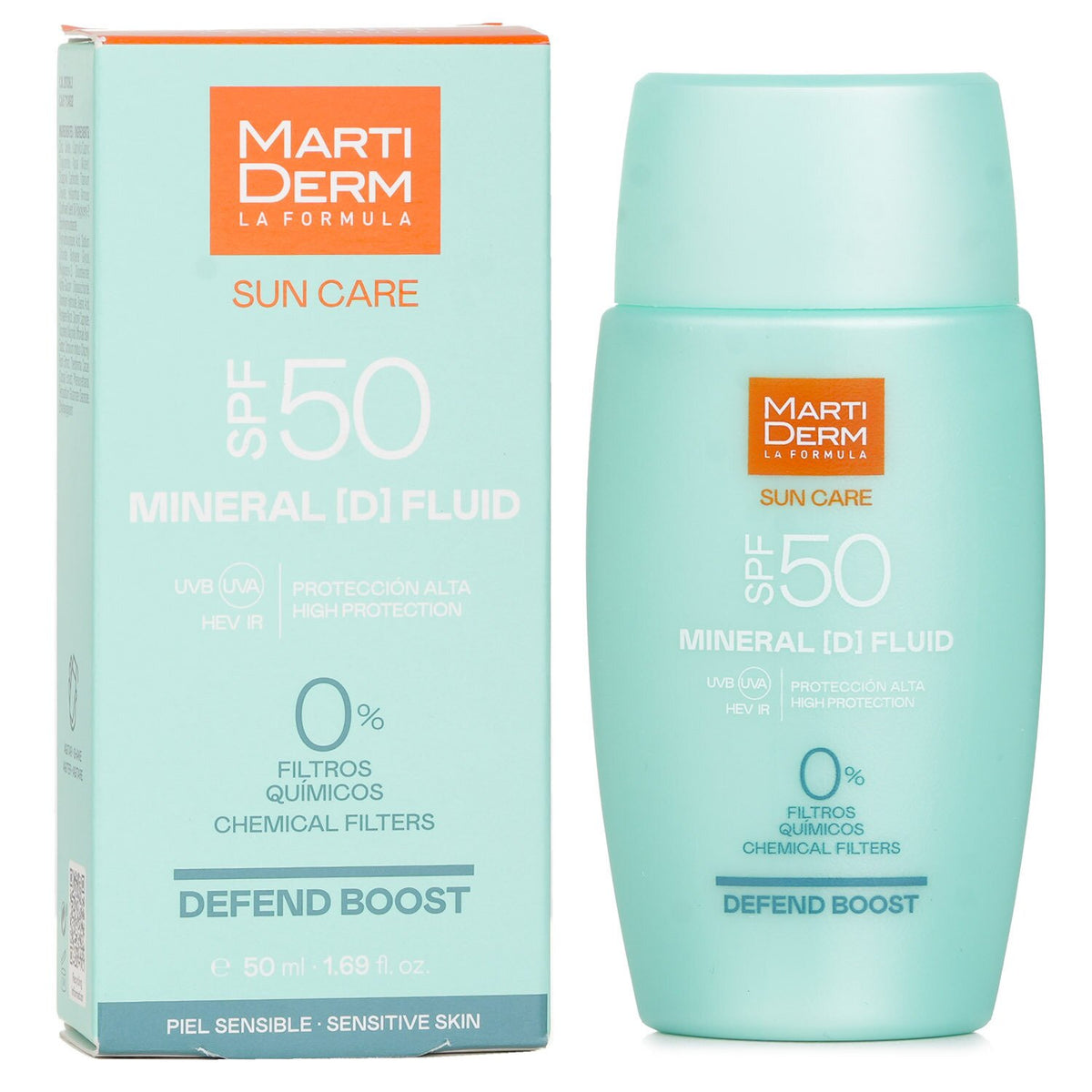 Martiderm Sun Care Mineral D Fluid SPF 50 50ml