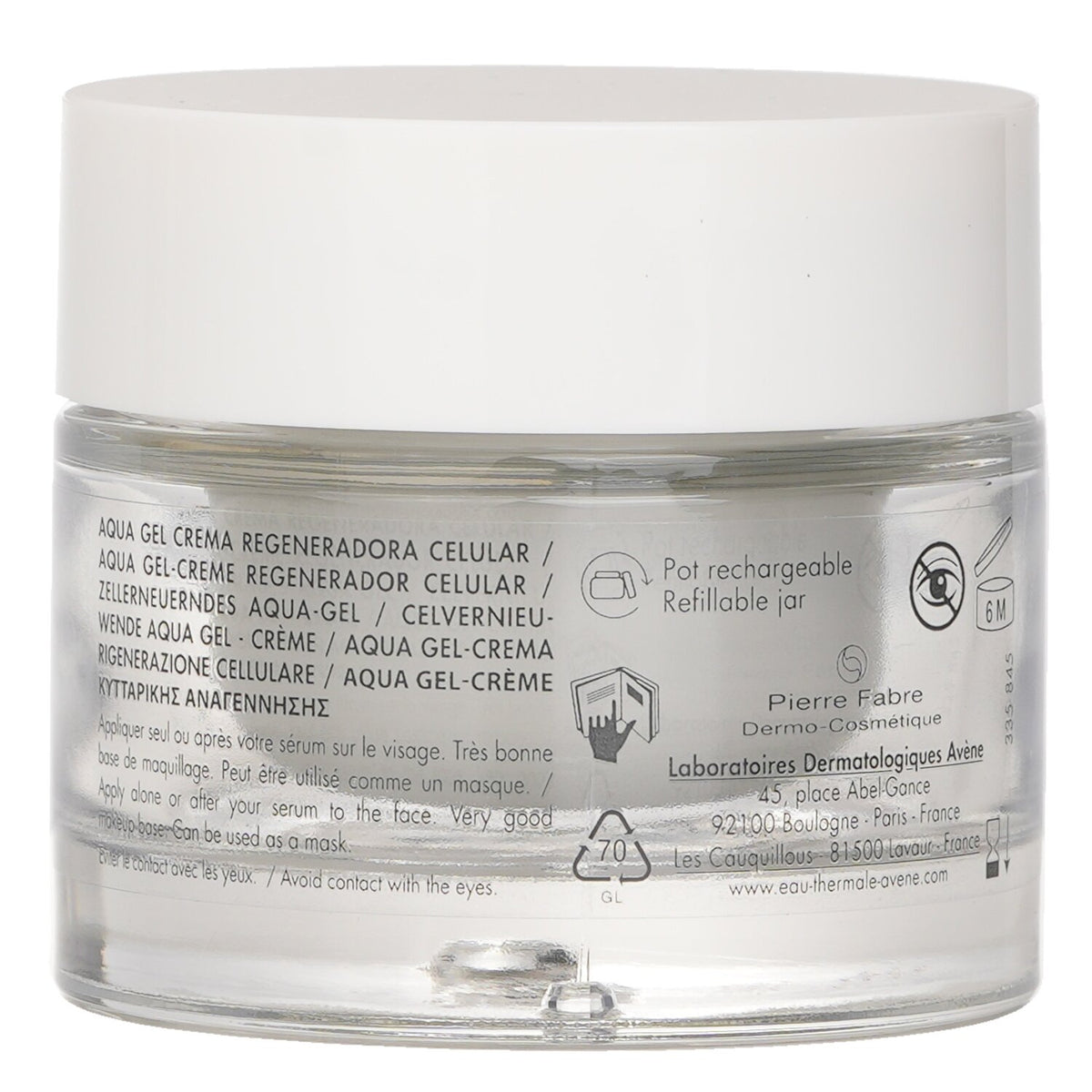 Avene Hyaluron Activ B3 Aqua Cell Renewal Aqua Cream In Gel 50ml