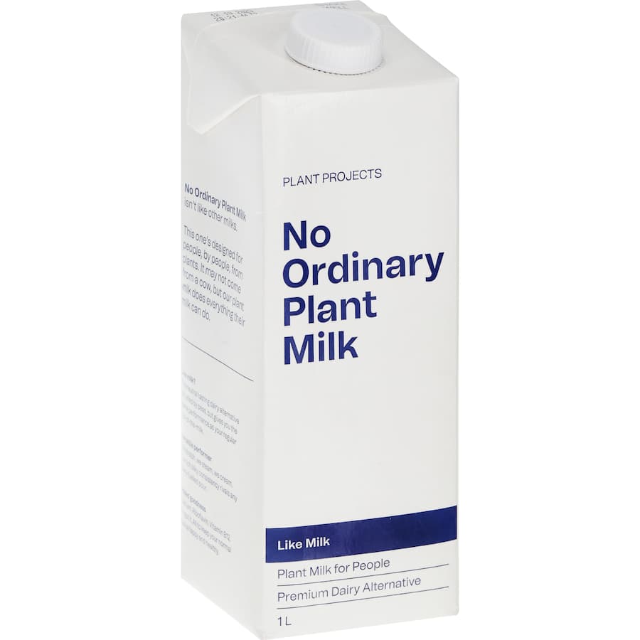 No Ordinary Plant Milk  Carton 1L