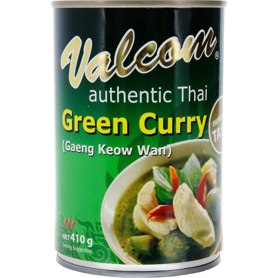 Valcom Curry Paste Thai Green Can 410g