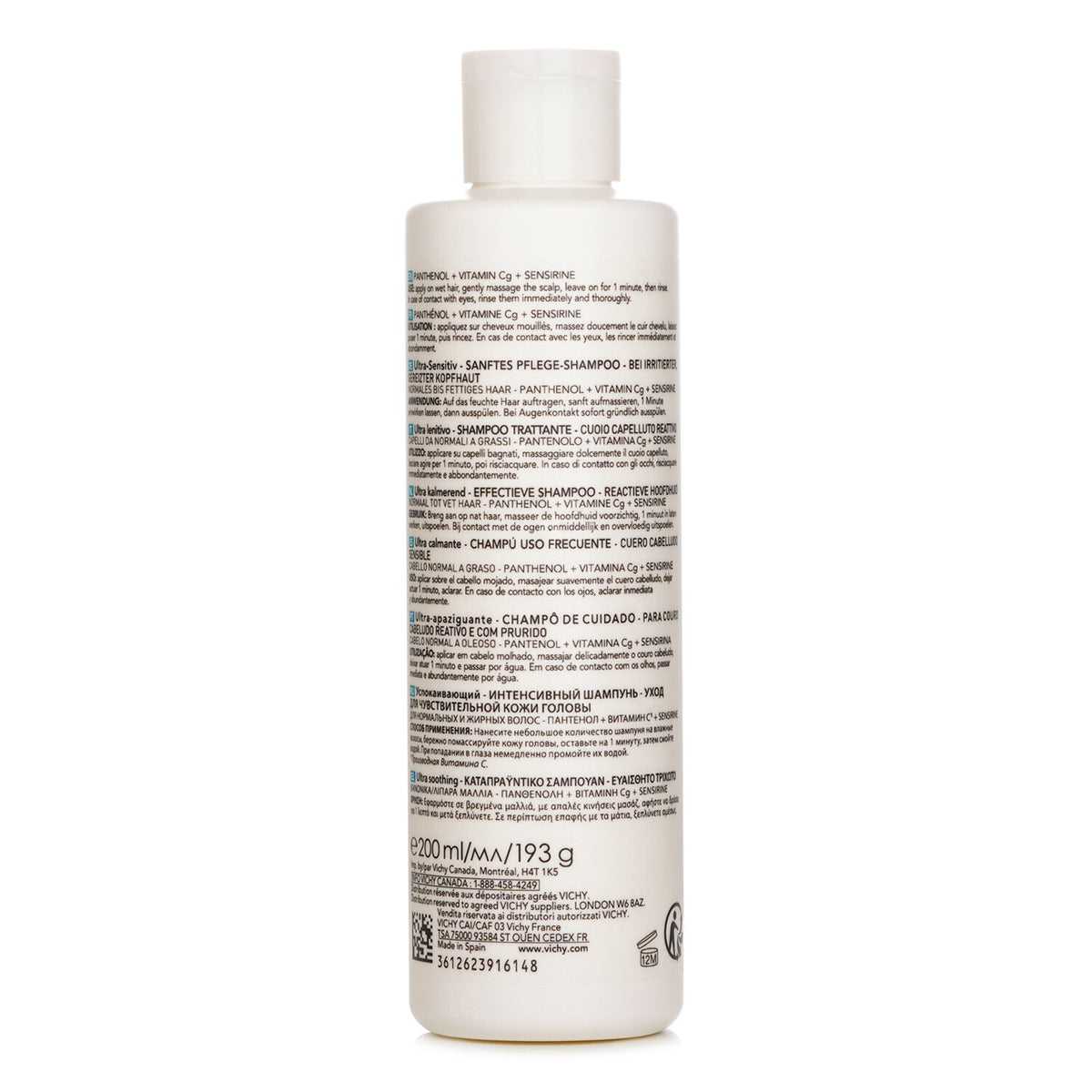Vichy Dercos Ult Shot Shampo Normal/Oily Hair  200ml