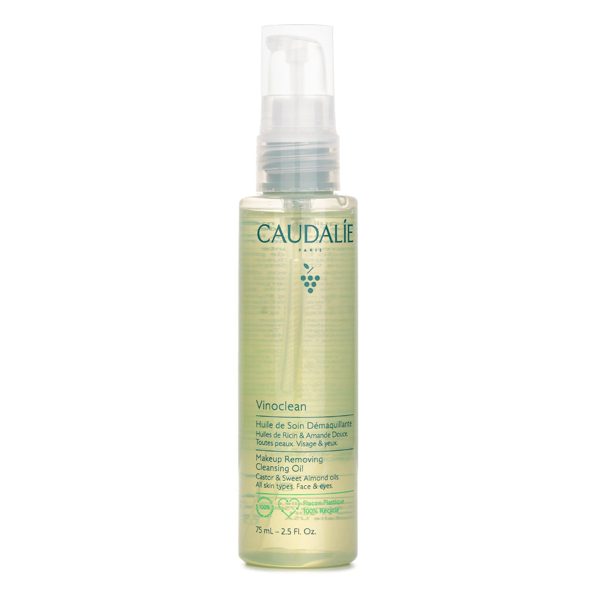 Caudalie Vinoclean Makeup Removing Cleansing Oil  75ml