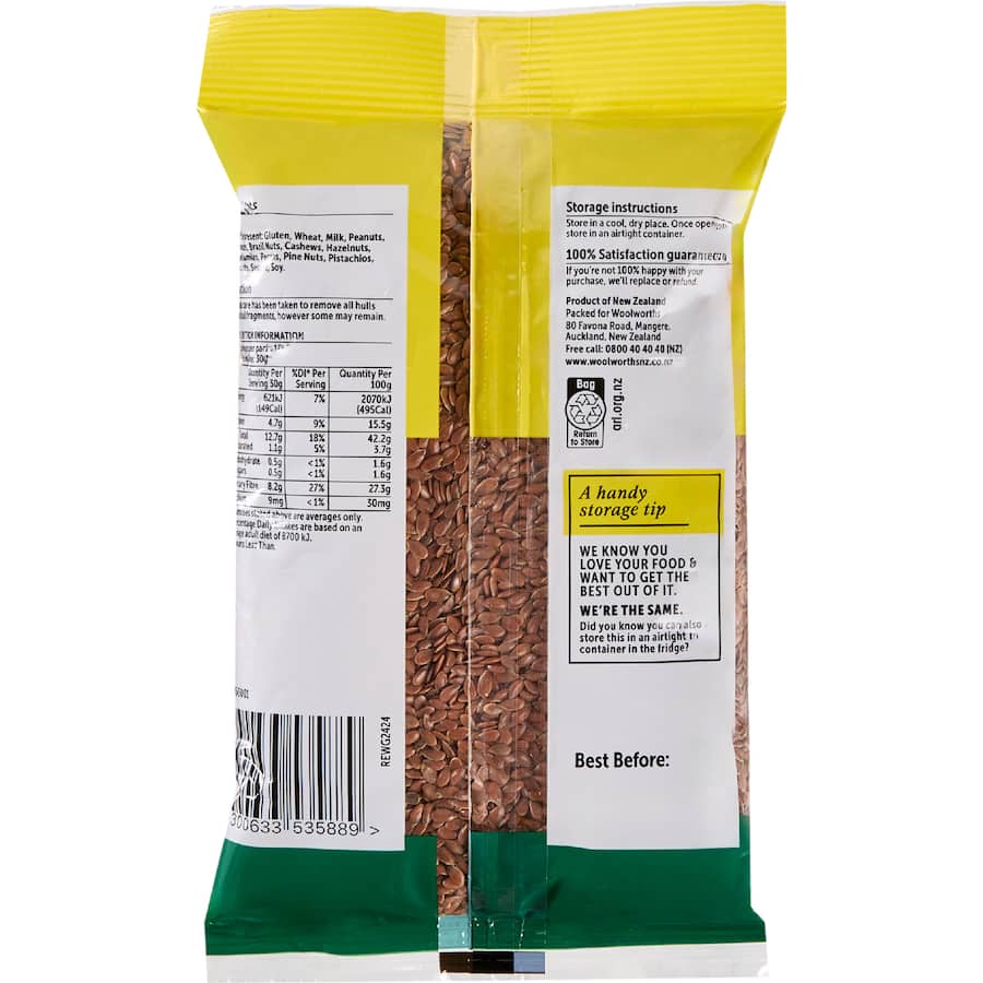 Woolworths Linseed  300g