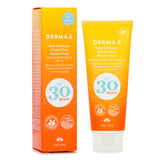 Derma E Sun Defense Clear Zinc Sunscreen SPF30 For Body  113g