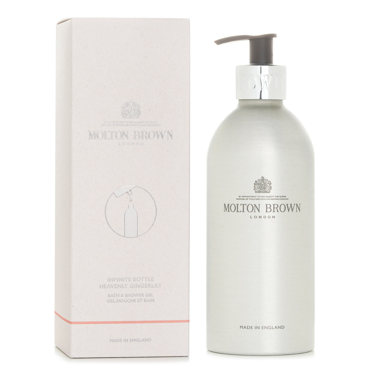 Molton Brown Infinite Bottle Heavenly Gingerlily Bath & Shower Gel  400ml