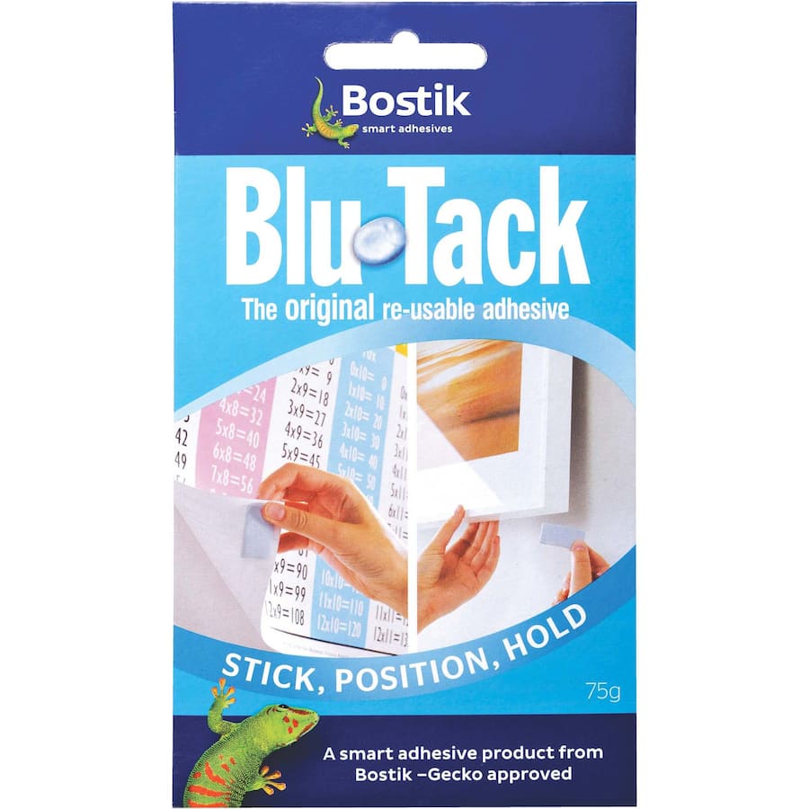 Bostik Blu Tak Reusable Pkt 75g