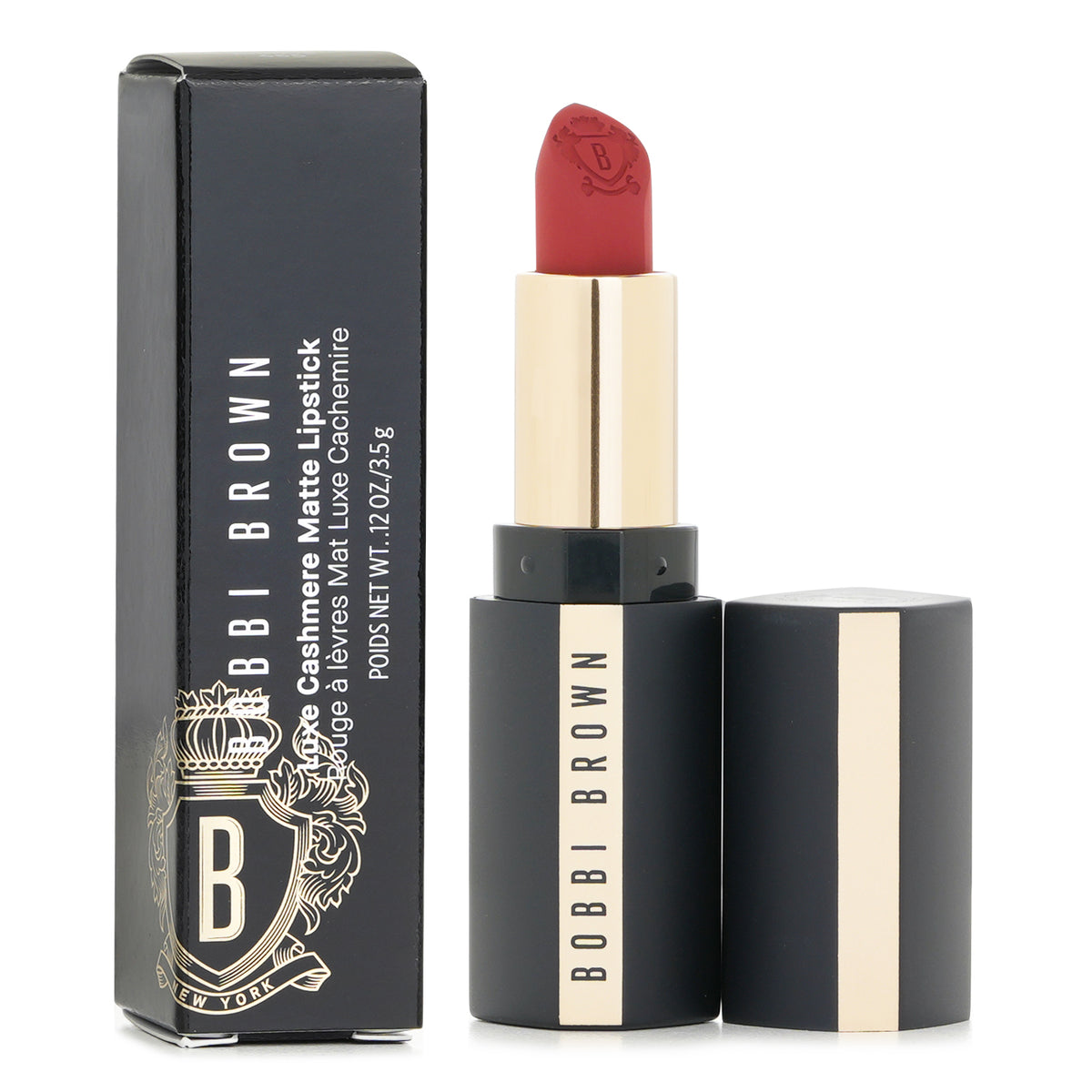 Bobbi Brown Luxe Cashmere Matte Lipstick - # 04 Claret  3.5g