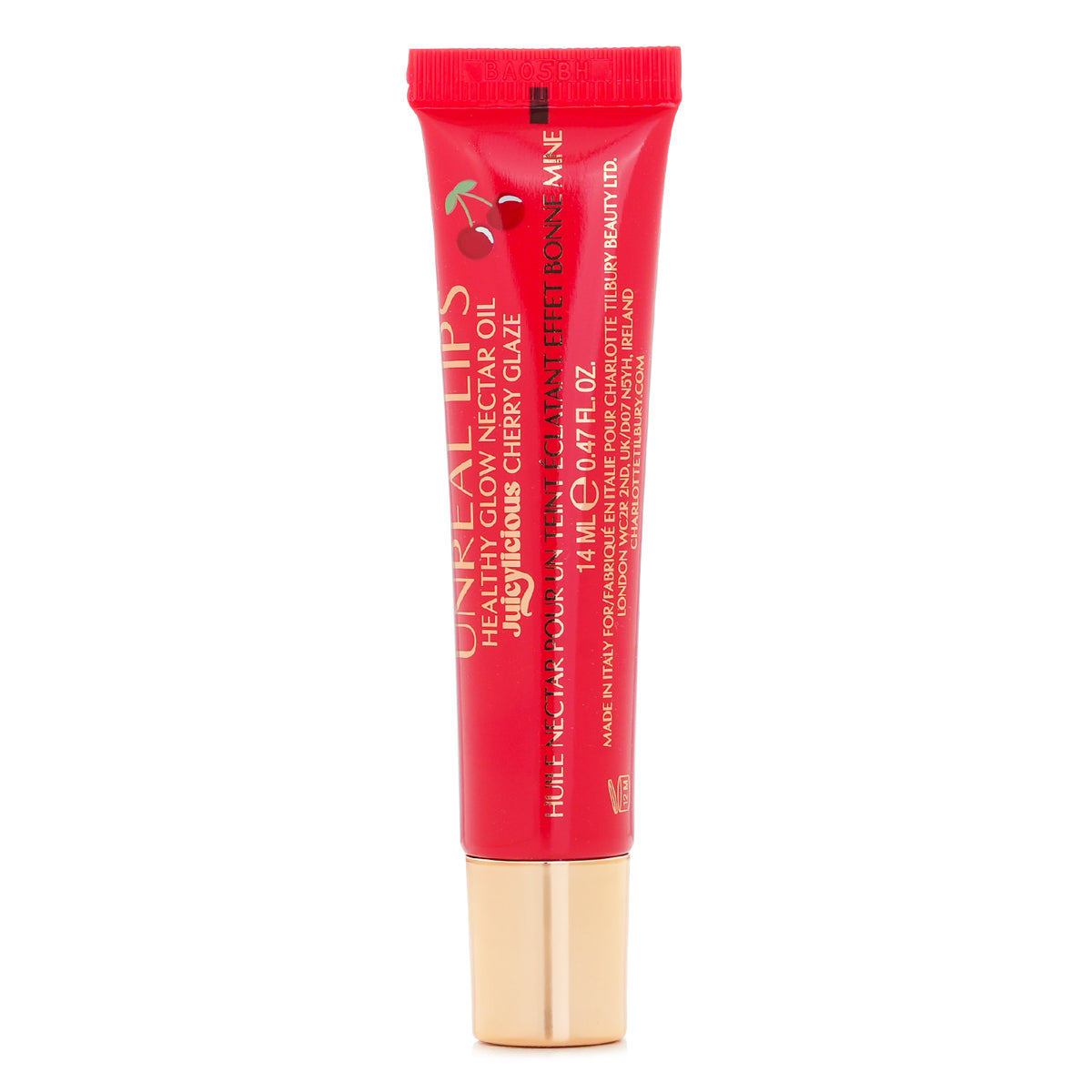 Charlotte Tilbury Unreal Lips Healthy Glow Nectar Oil - # Cherry Glaze  14ml